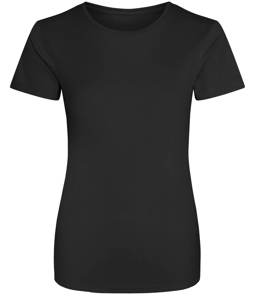Bonymaen ABC Ladies Printed Back - Cool Wicking T-Shirt