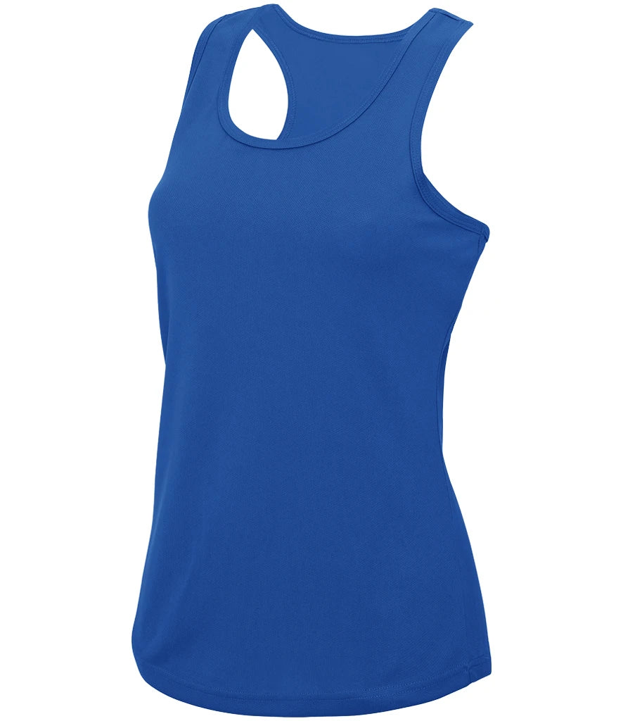 Bonymaen ABC Ladies Printed Back - Cool Wicking Vest