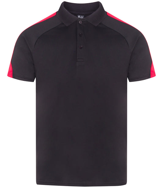 Southwest Paddlesports - Finden & Hales Contrast Wicking Polo LV291