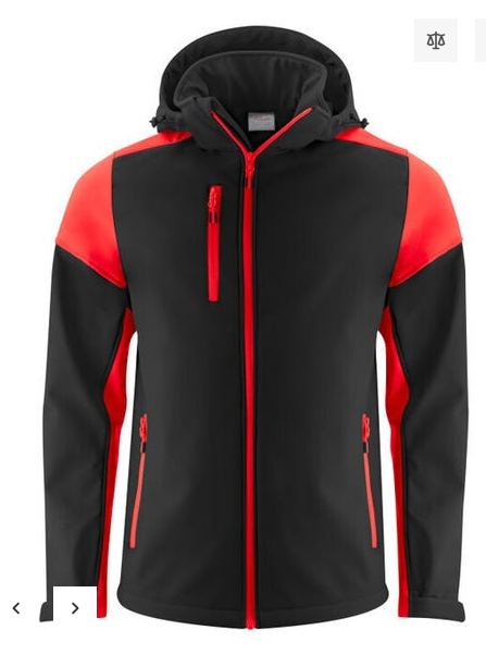 Paddlesports PP Softshell Jacket (Mens) - Printable Hooded Soft Shell Jacket