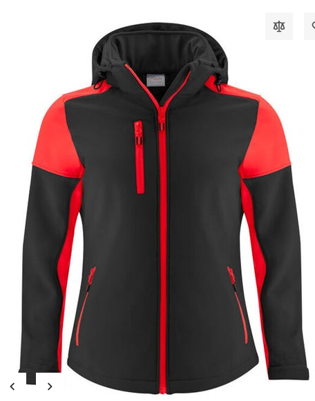 Paddlesports PP Softshell Jacket (Ladies) - Printable Hooded Soft Shell Jacket