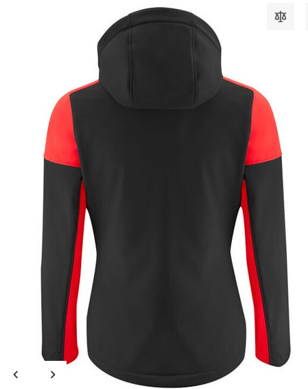 Paddlesports PP Softshell Jacket (Ladies) - Printable Hooded Soft Shell Jacket