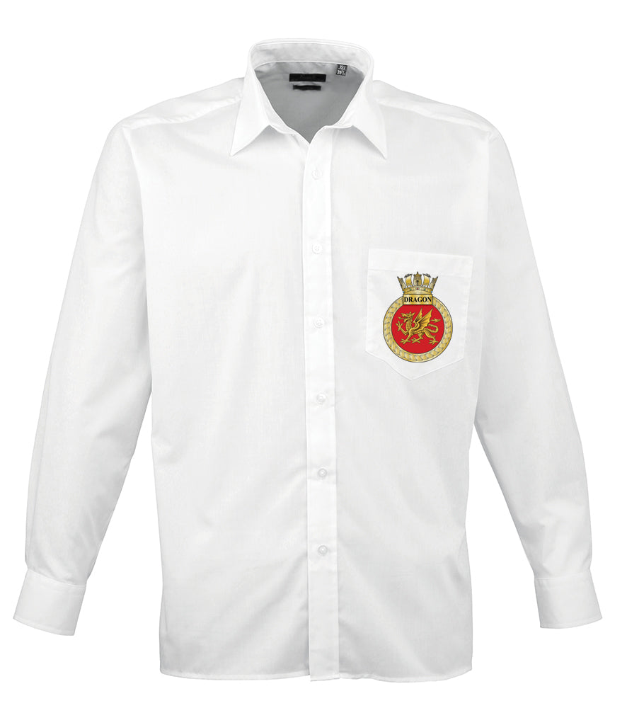 TS Dragon - Premier Long Sleeve Poplin Shirt