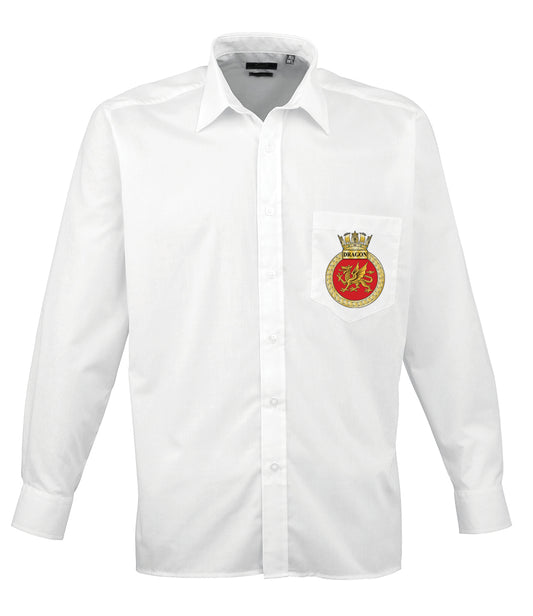 TS Dragon - Premier Long Sleeve Poplin Shirt