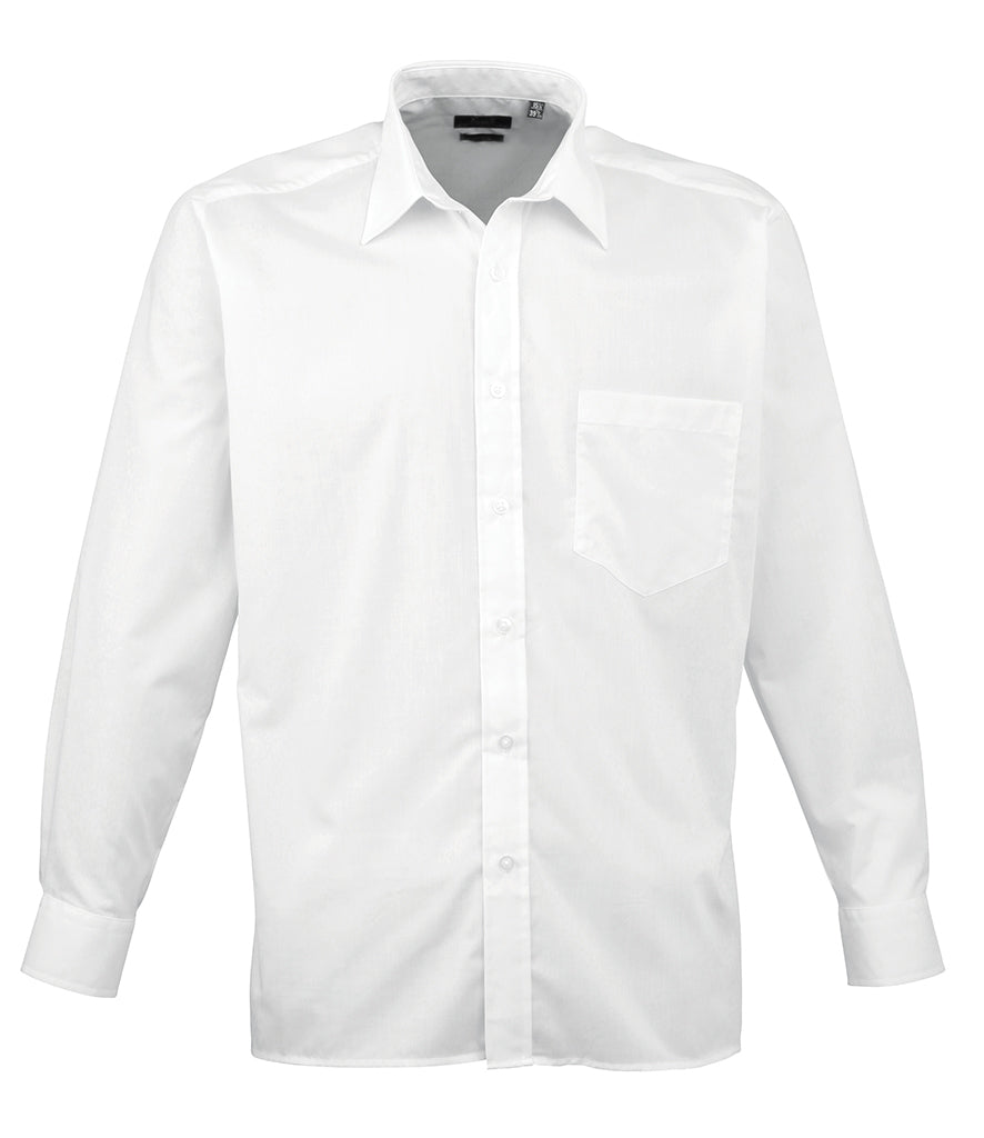 Swansea Sappers -  Premier Long Sleeve Poplin Shirt - PR200