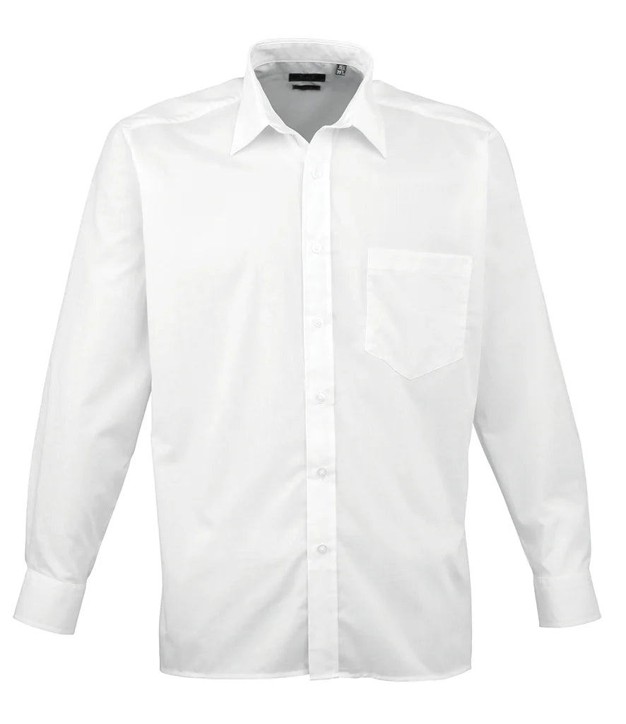 HMS BLAKE - Premier Long Sleeve Poplin Shirt - PR200