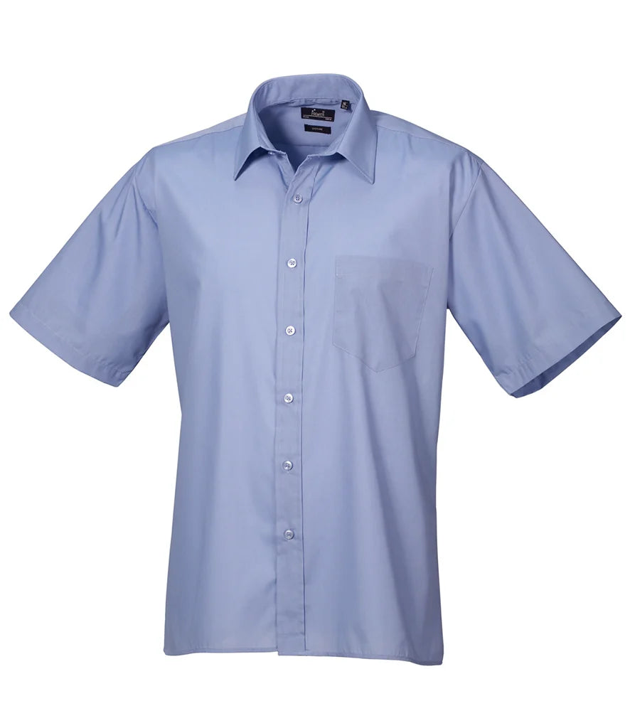 HMS HERMES R12 - Premier Short Sleeve Poplin Shirt