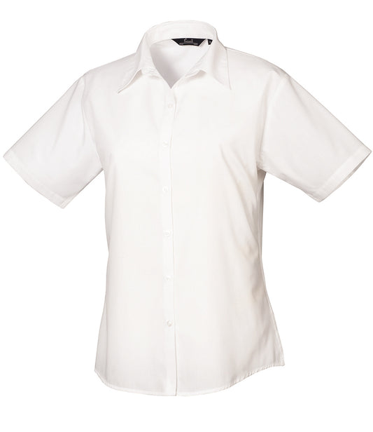 County of Oxford Movements 4624 Squadron Premier Ladies Short Sleeve Poplin Shirt - PR302