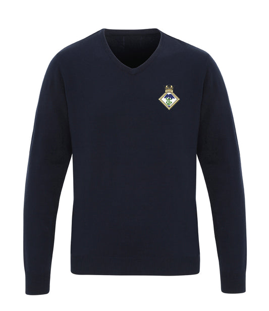 HMS EAGLET Premier Essential Acrylic V Neck Sweater - PR400