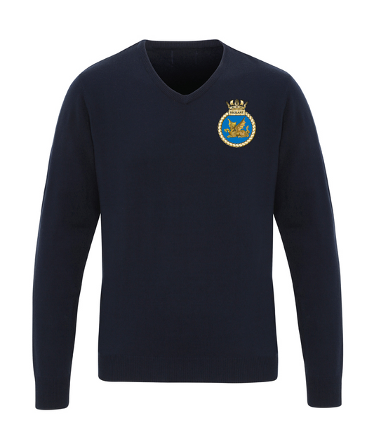 HMS VIGILANT Premier Essential Acrylic V Neck Sweater - PR400