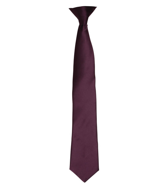 Premier Satin Clip Tie - PR755 FC