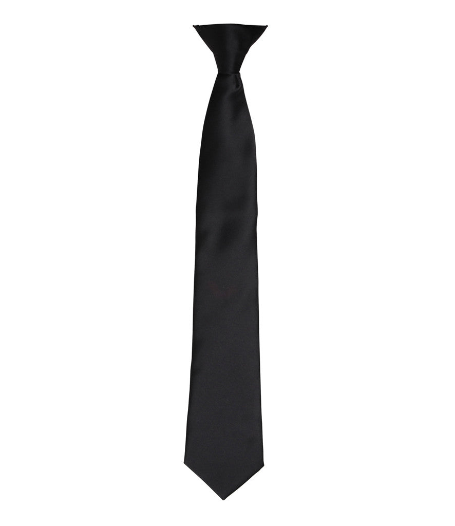 Premier Satin Clip Tie - PR755 FC