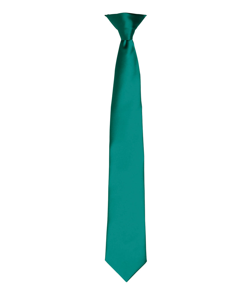 Premier Satin Clip Tie - PR755 FC