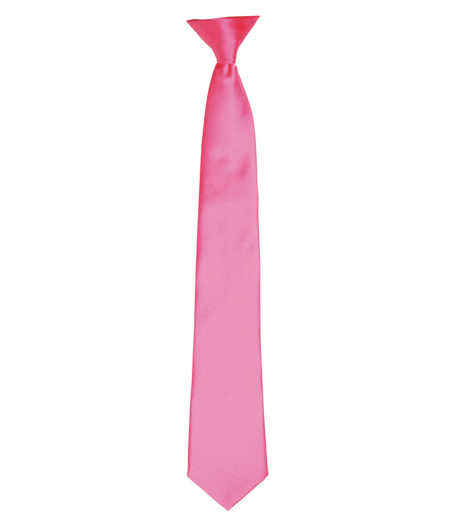Premier Satin Clip Tie - PR755 FC