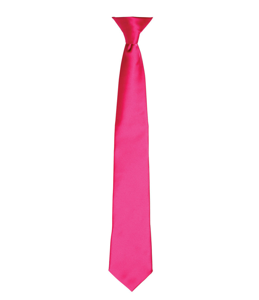 Premier Satin Clip Tie - PR755 FC