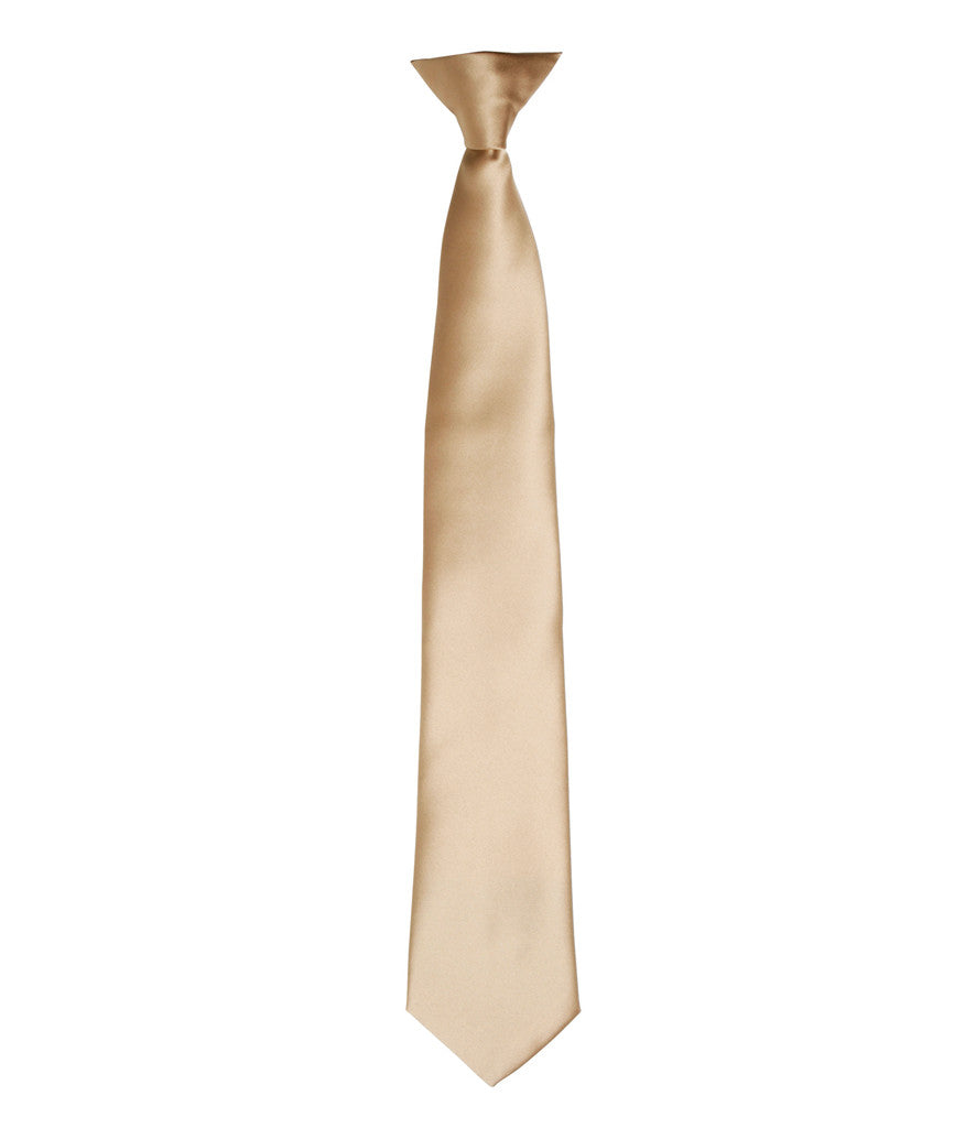 Premier Satin Clip Tie - PR755 FC