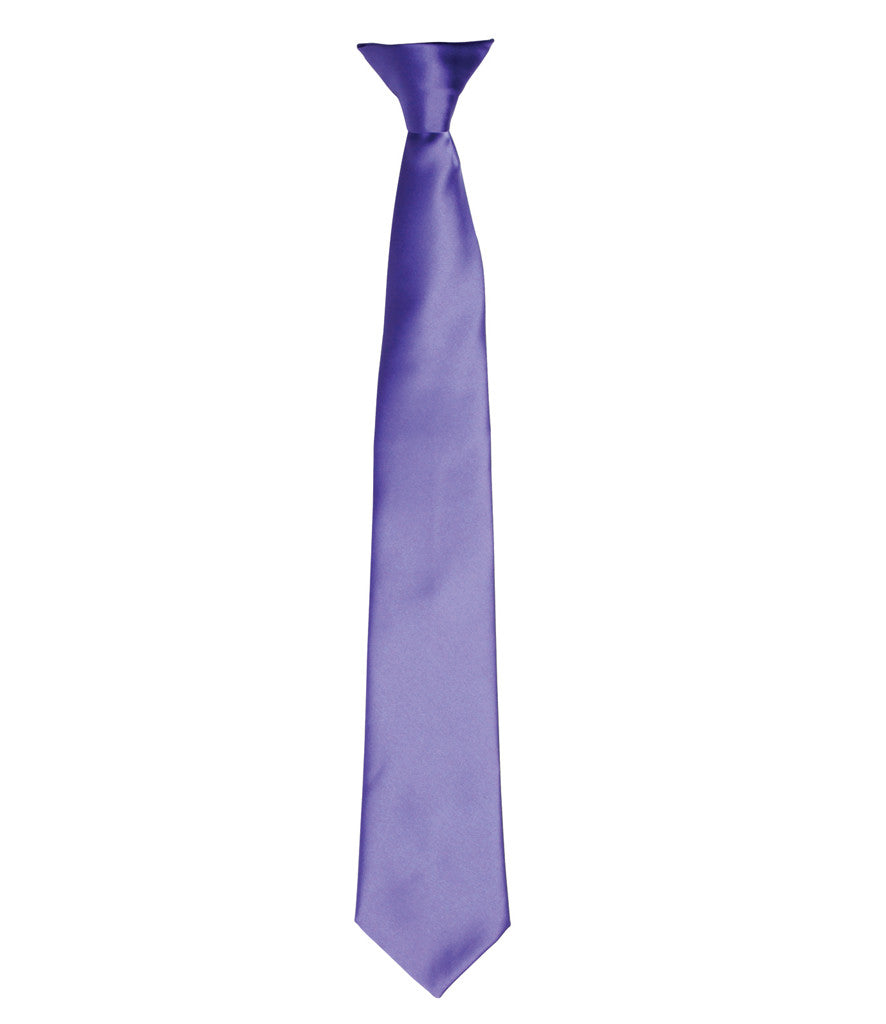 Premier Satin Clip Tie - PR755 FC