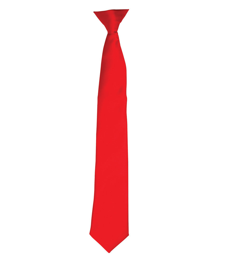 Premier Satin Clip Tie - PR755 FC