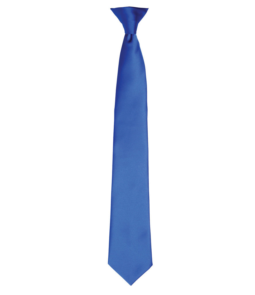 Premier Satin Clip Tie - PR755 FC