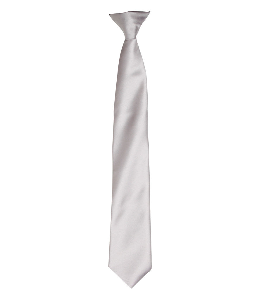 Premier Satin Clip Tie - PR755 FC