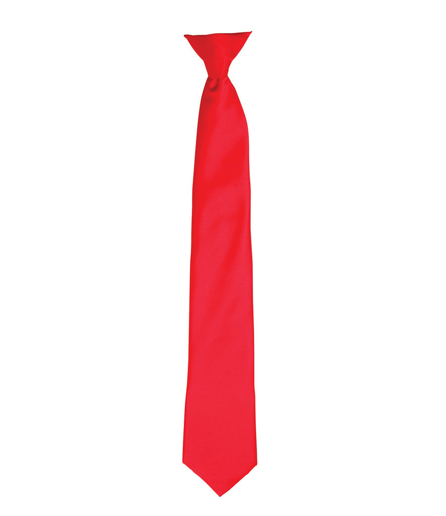 Premier Satin Clip Tie - PR755 FC