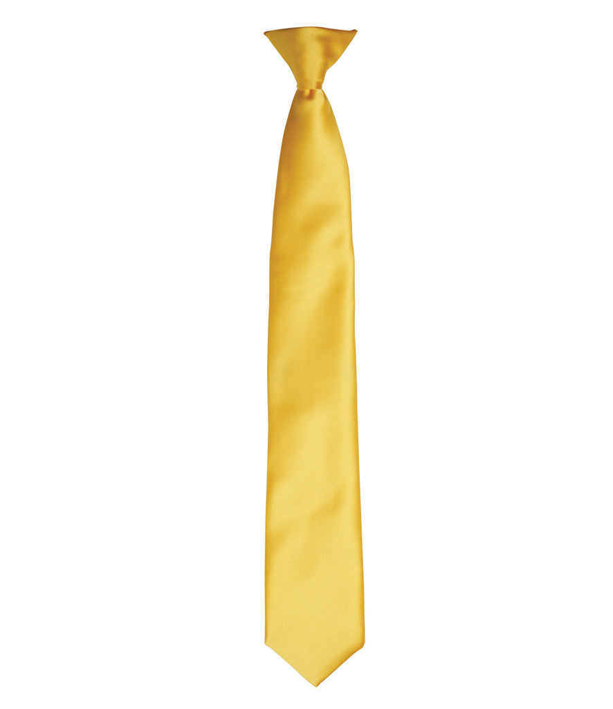 Premier Satin Clip Tie - PR755 FC