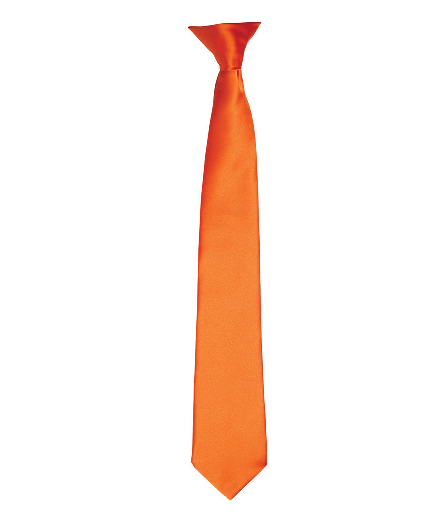 Premier Satin Clip Tie - PR755 FC