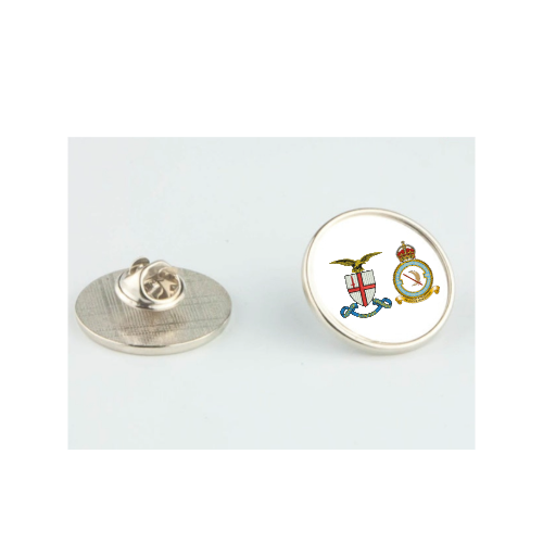 City of London 600 Squadron Lapel Pin Badge Silver