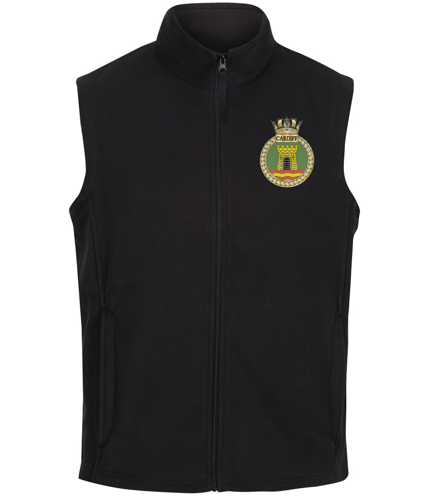 HMS Cardiff - Regatta Micro Fleece Bodywarmer