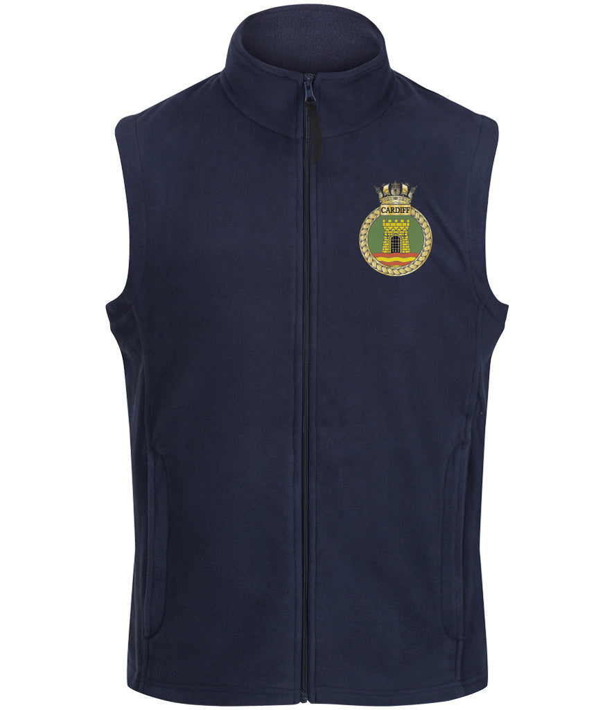 HMS Cardiff - Regatta Micro Fleece Bodywarmer