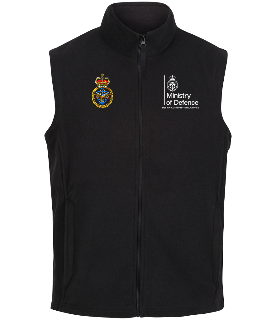 MoD Design Authority Structures (Tri Service) - Regatta Micro Fleece Bodywarmer