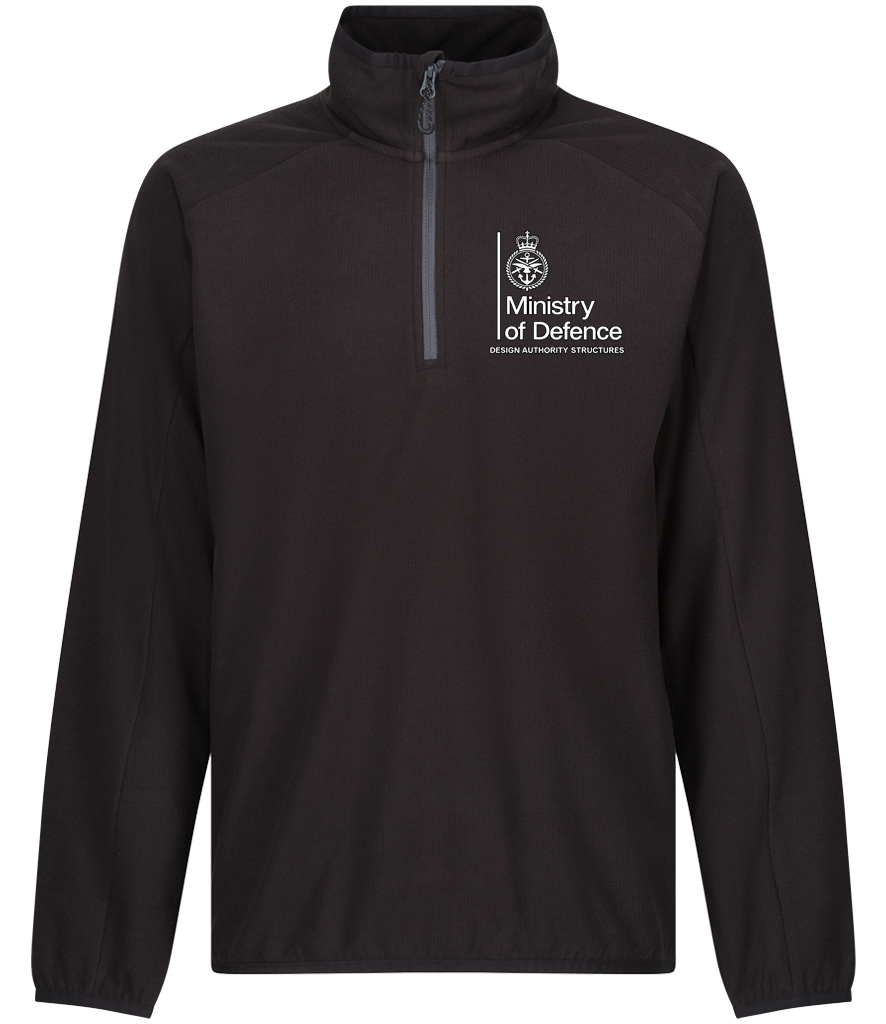 MoD Design Authority Structures -  Regatta Professional Navigate Half Zip Fleece