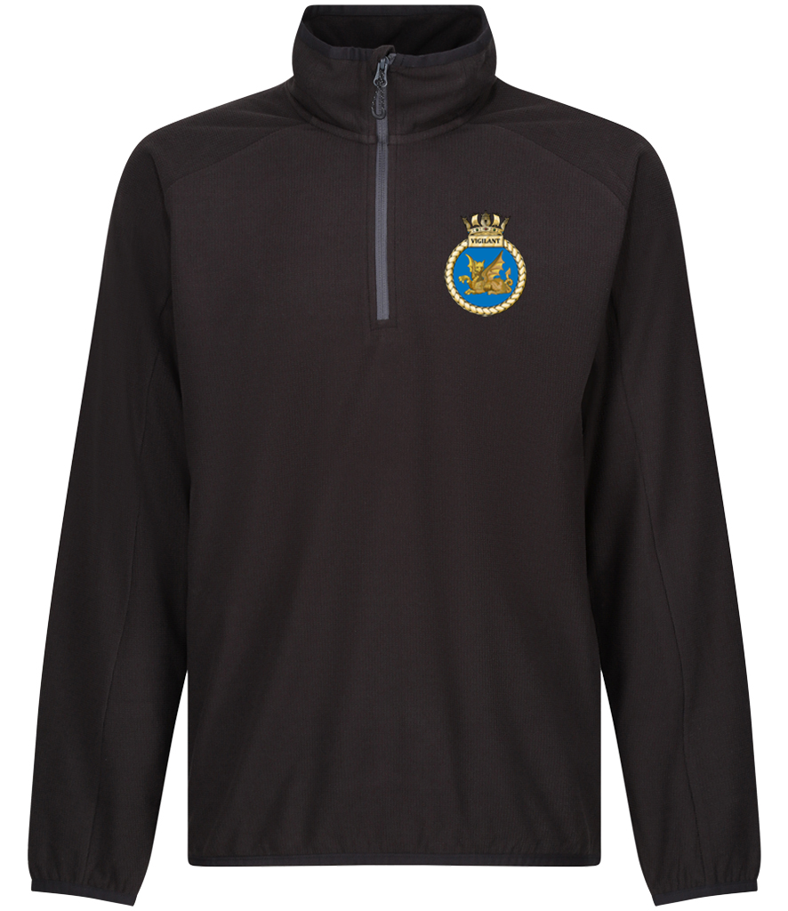 HMS VIGILANT - Regatta Professional Navigate Half Zip Fleece - RG452