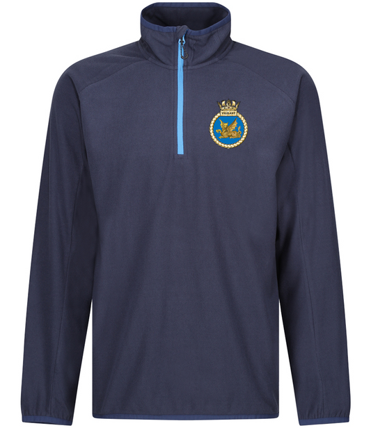 HMS VIGILANT - Regatta Professional Navigate Half Zip Fleece - RG452