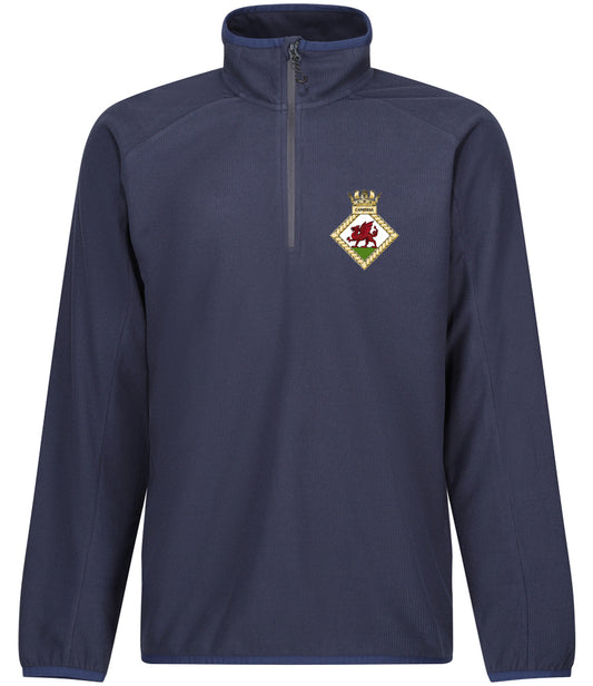 HMS CAMBRIA - Regatta Professional Navigate Half Zip Fleece - RG452