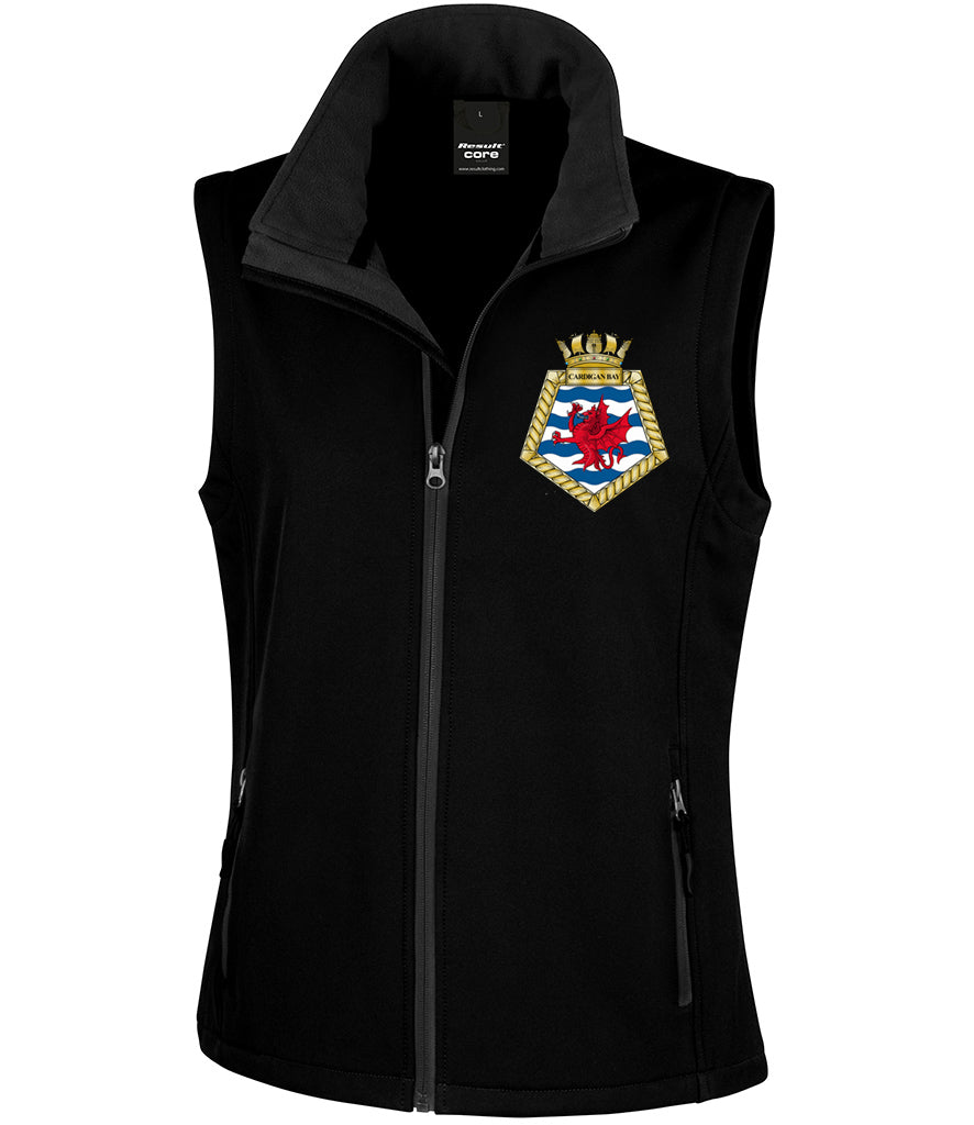 TS Cardigan Bay - Result Core Ladies Printable Soft Shell Bodywarmer