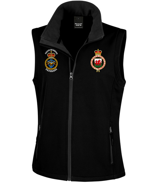 BOYO'S - Result Core Ladies Printable Soft Shell Bodywarmer