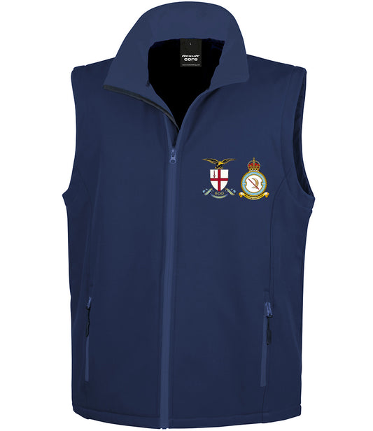 City of London 600 Squadron Result Core Printable Soft Shell Bodywarmer - RS232M
