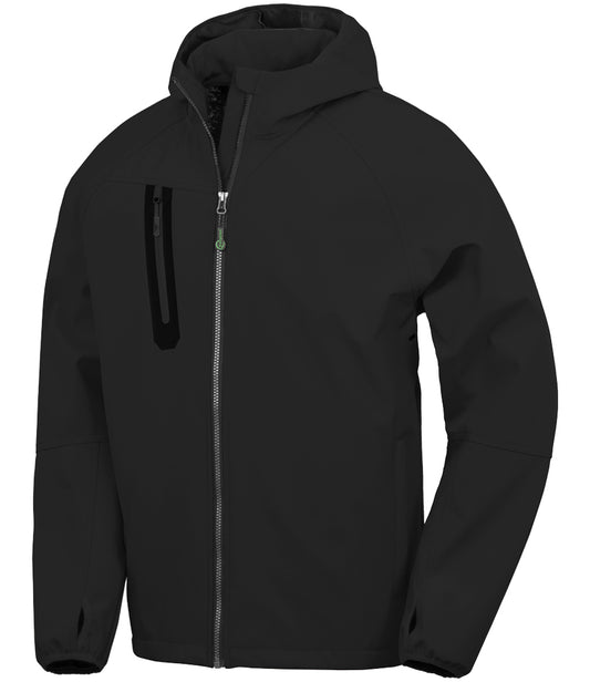 TS BEE - Result Recycled  Unisex Three Layer Printable Hooded Soft Shell Jacket
