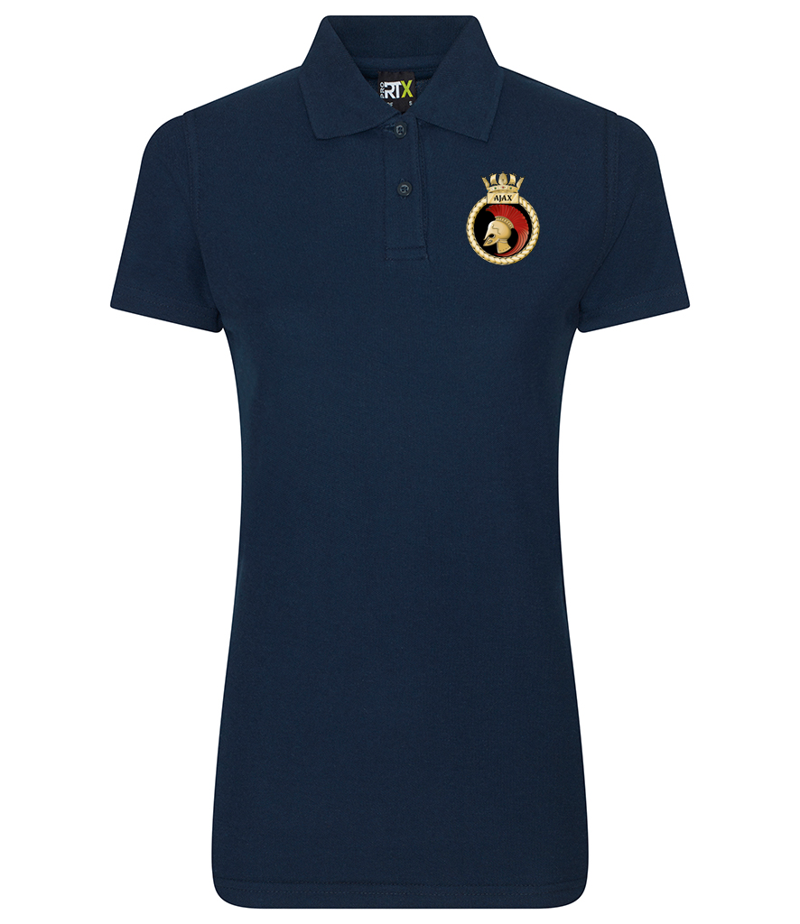 TS AJAX Pro RTX Ladies Fit Pique Polo Shirt