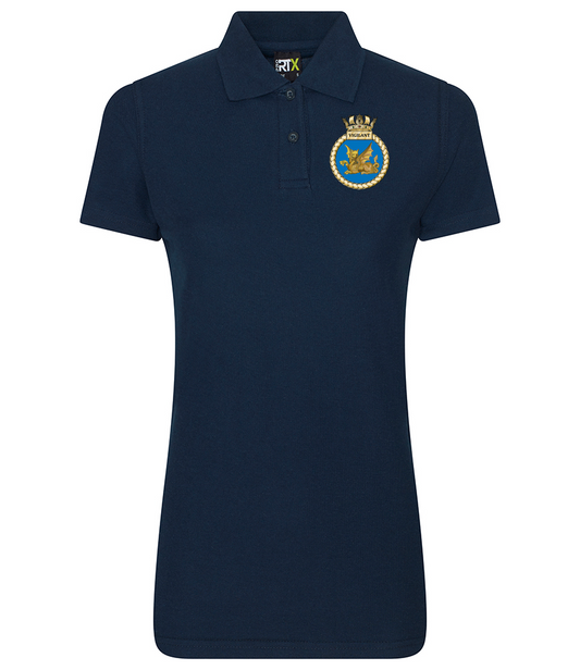 HMS VIGILANT Ladies Fit Pique Polo Shirt - RX101F