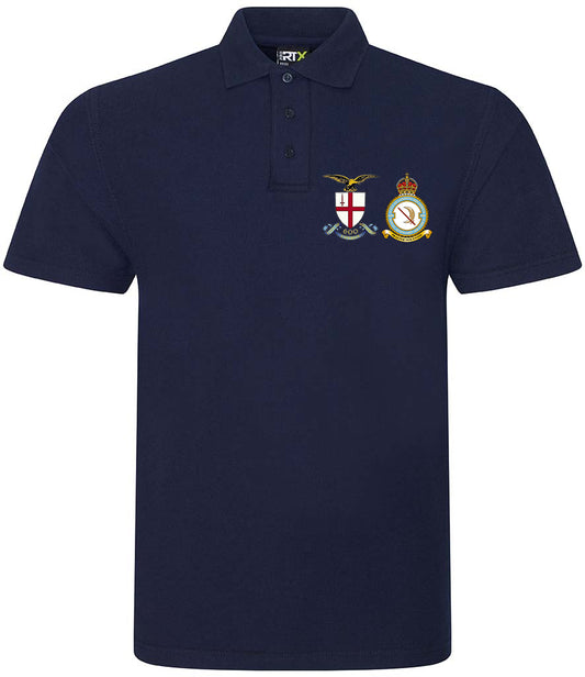 City of London 600 Squadron Unisex Pique Polo Shirt - RX101