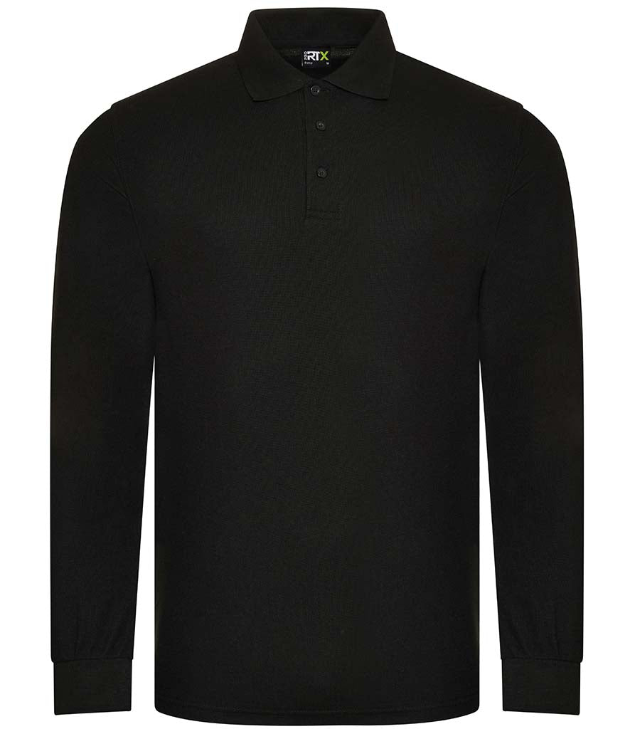 RN Unisex Long Sleeve Pique Polo Shirt - RX102 Eastbourne Branch
