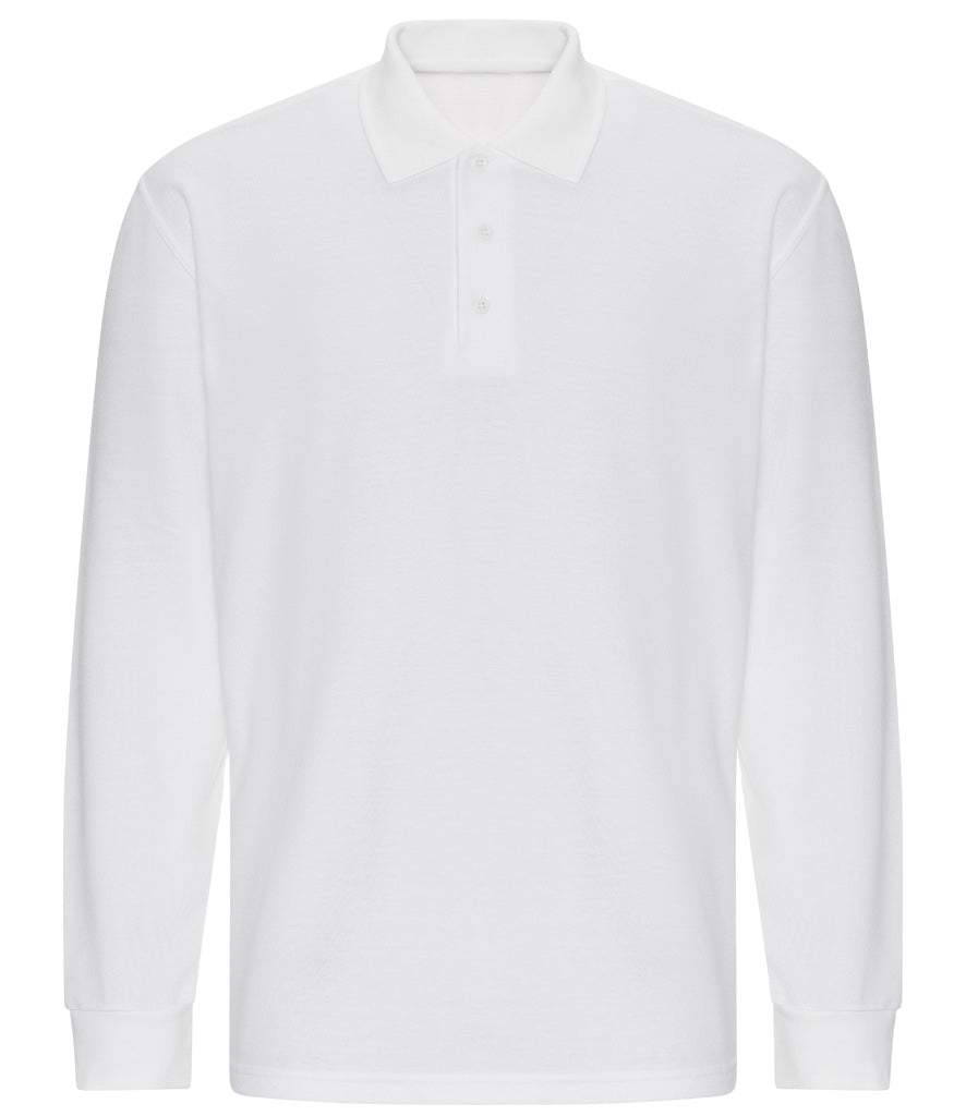 RN Unisex Long Sleeve Pique Polo Shirt - RX102 Eastbourne Branch