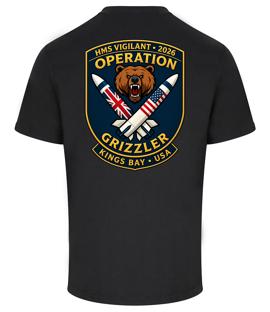 HMS VIGILANT OP GRIZZLER - Unisex T-Shirt RX151