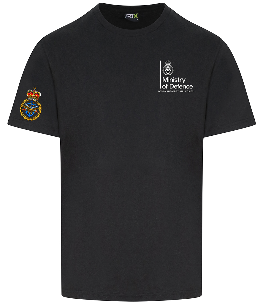 MoD Design Authority Structure (Tri Service) - Pro RTX Unisex T-Shirt - RX151