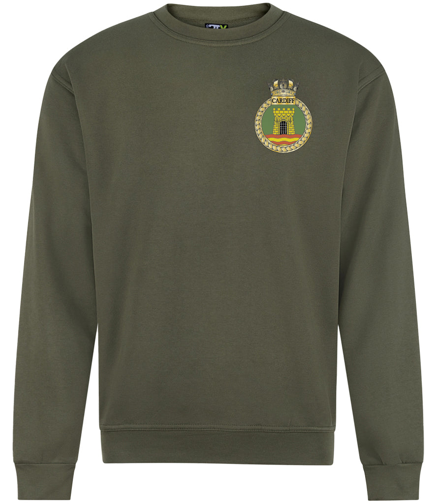 HMS Cardiff - Pro RTX Unisex Sweatshirt