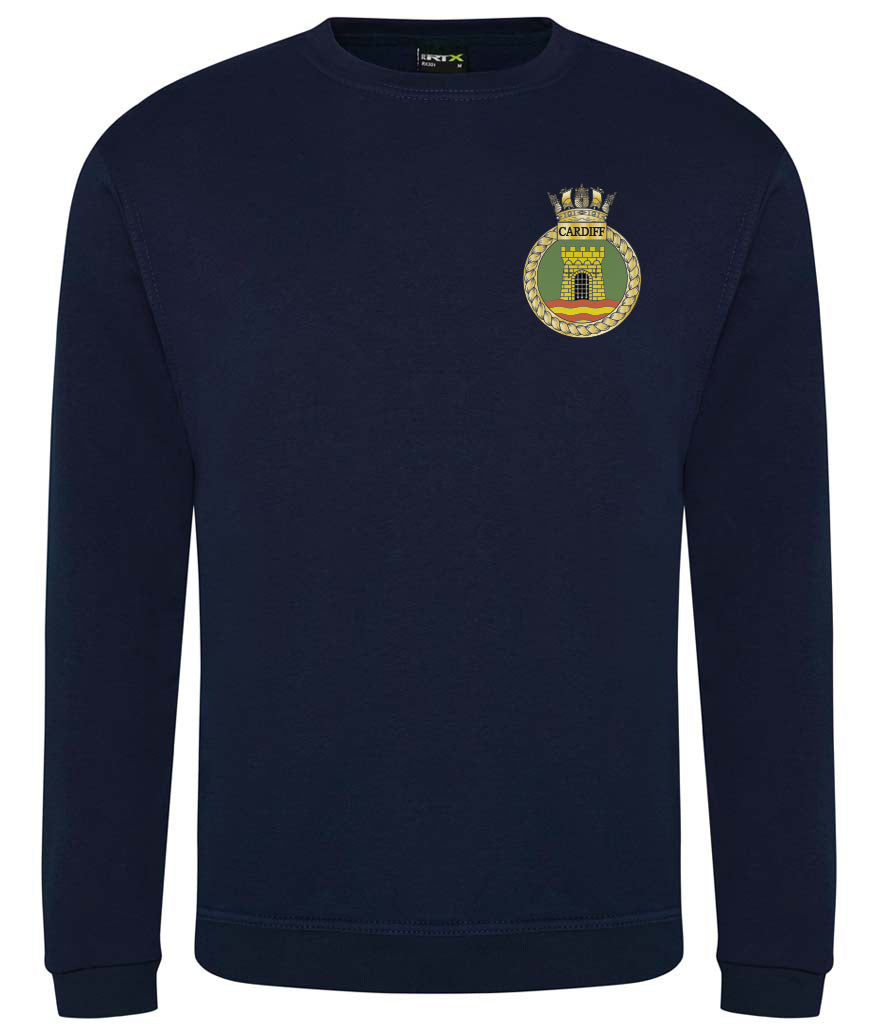 HMS Cardiff - Pro RTX Unisex Sweatshirt