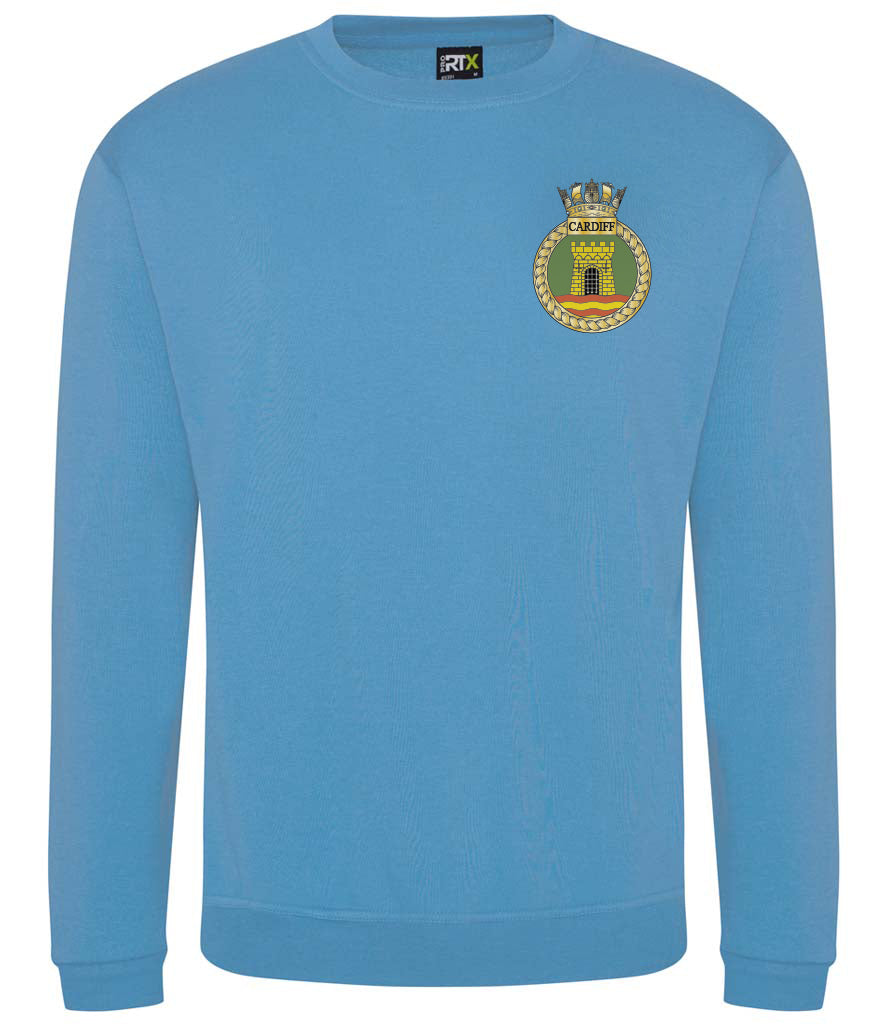 HMS Cardiff - Pro RTX Unisex Sweatshirt