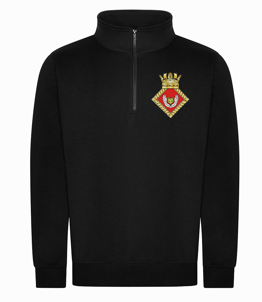 HMS Flying Fox - Pro RTX 1/4 Neck Zip Sweatshirt